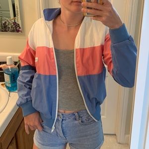 Color block jacket